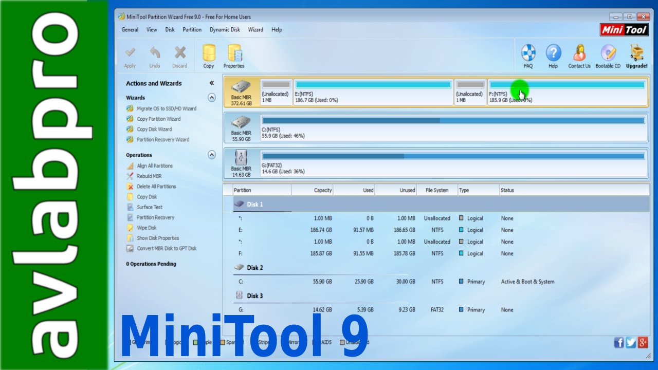 minitool partition wizard bootable 9.1